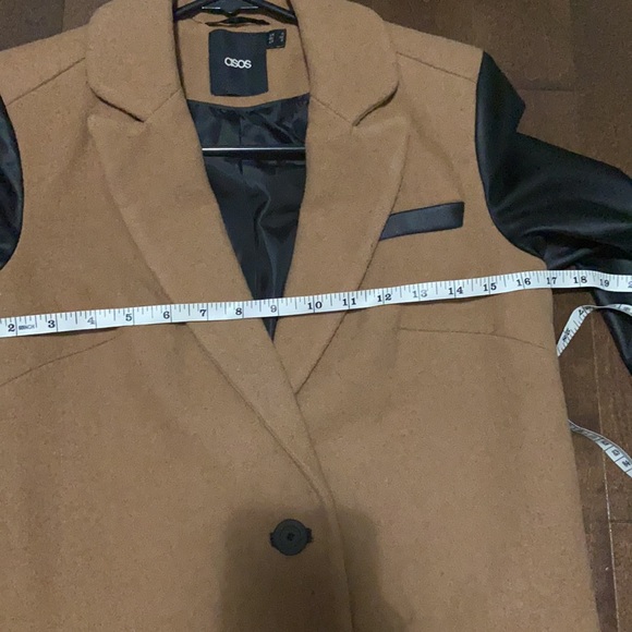 ASOS Camel Wool Blazer Jacket - Picture 8 of 13